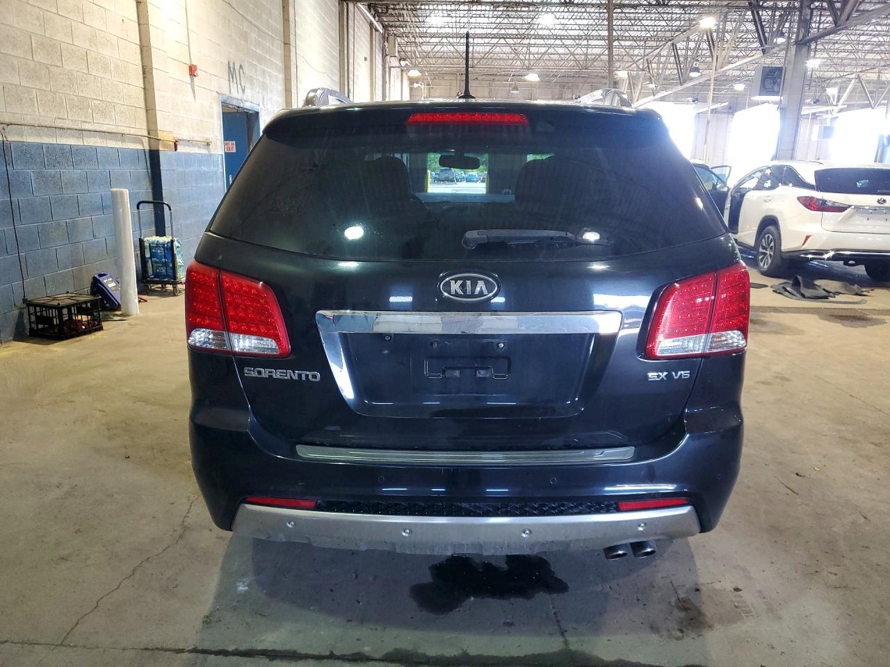 2013 Kia Sorento Sx Black vin: 5XYKWDA22DG359462