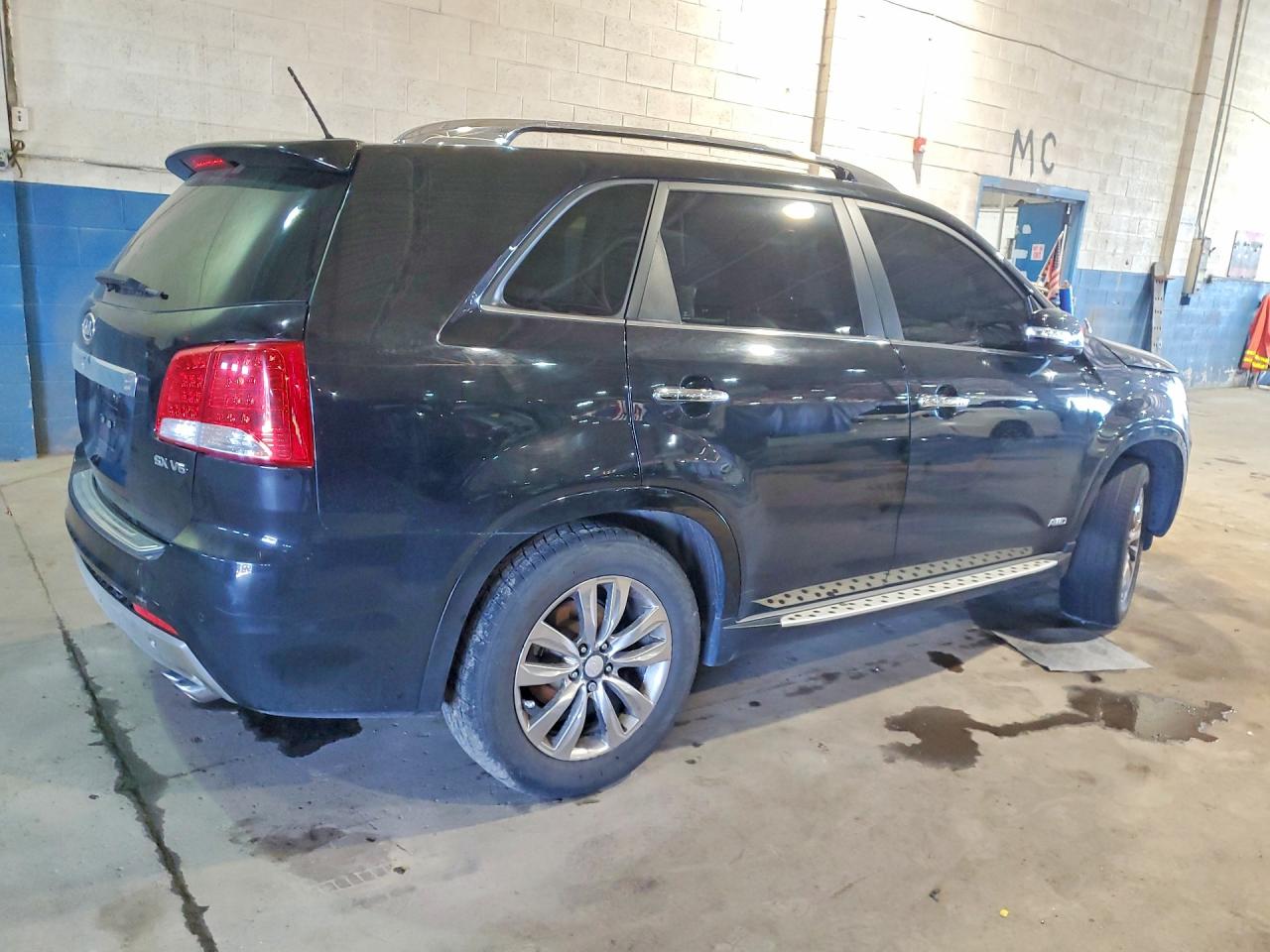 2013 Kia Sorento Sx Black vin: 5XYKWDA22DG359462