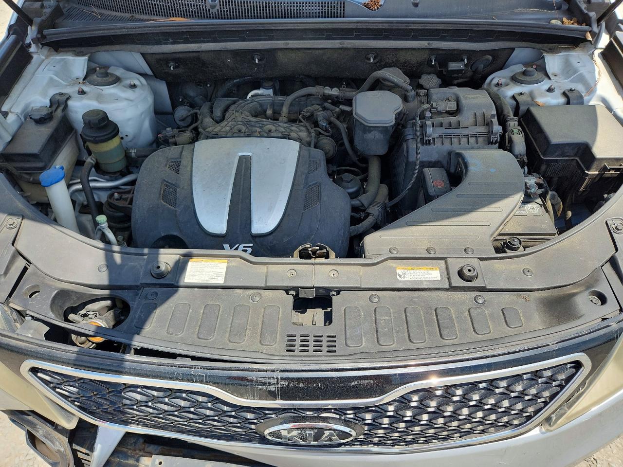 2012 Kia Sorento Sx Silver vin: 5XYKWDA23CG195525