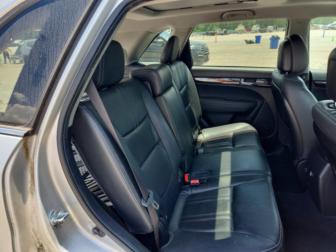 2012 Kia Sorento Sx Silver vin: 5XYKWDA23CG195525