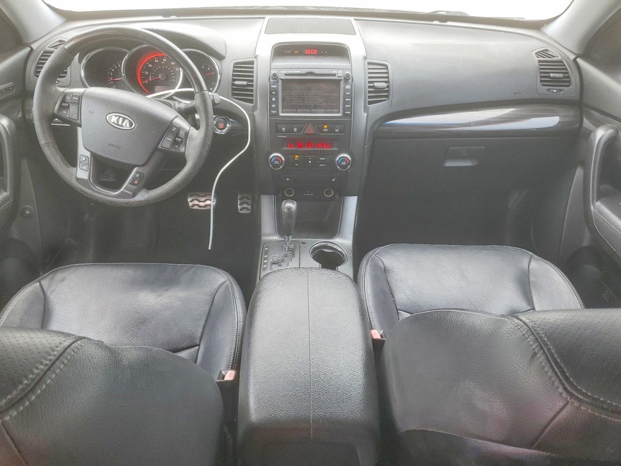 2012 Kia Sorento Sx Silver vin: 5XYKWDA23CG195525