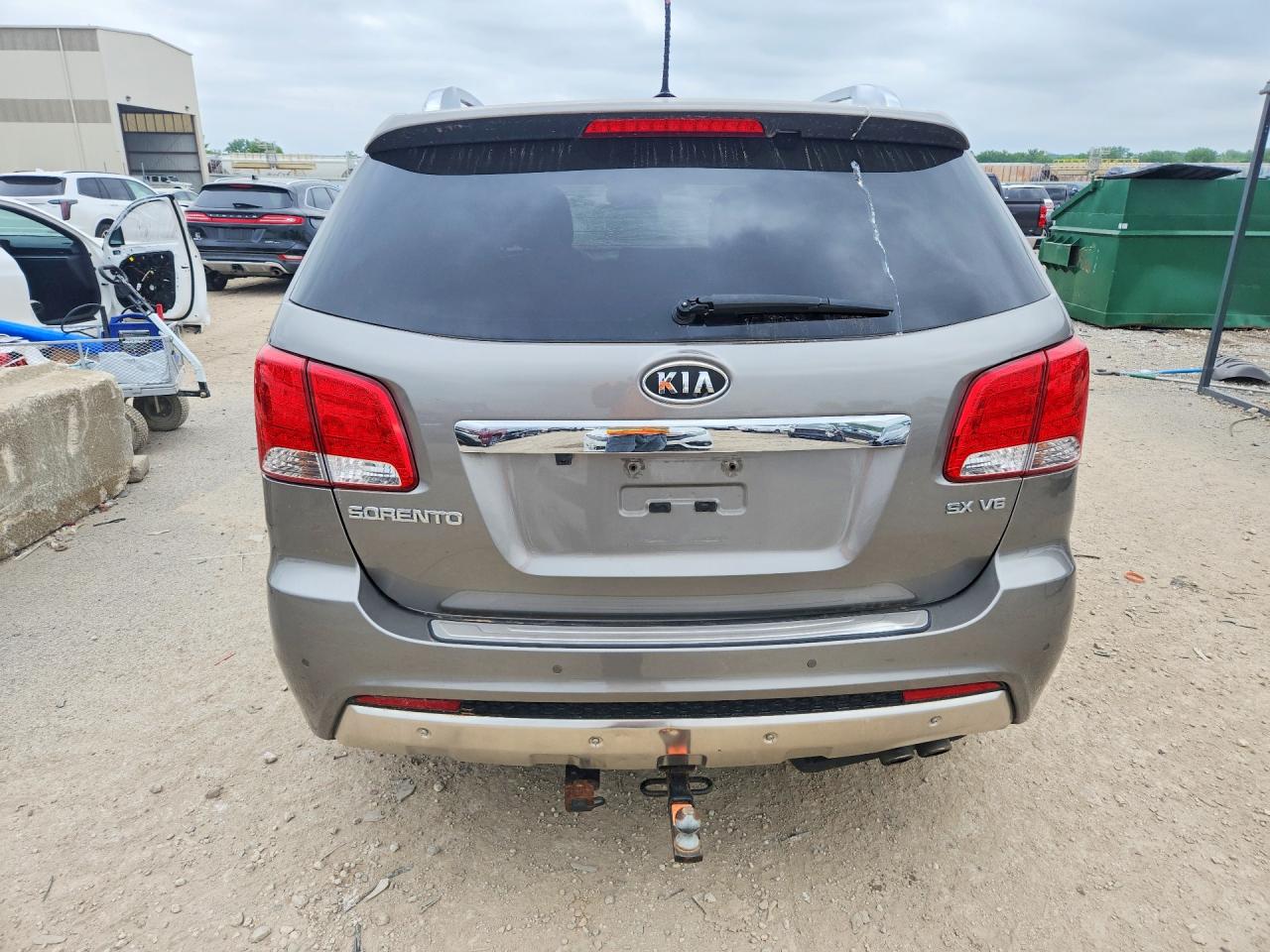 2012 Kia Sorento Sx Gray vin: 5XYKWDA23CG288836