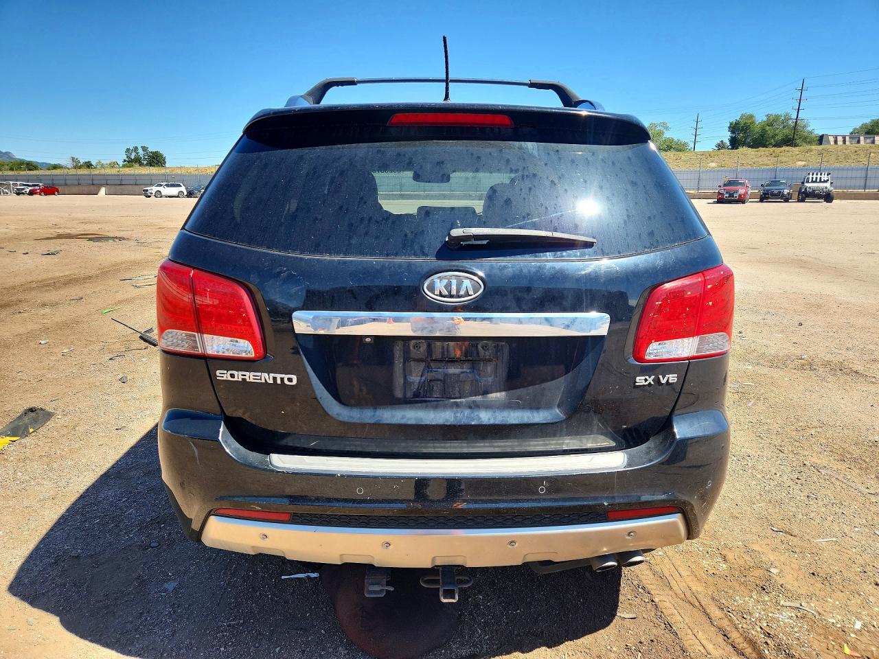 2012 Kia Sorento Sx Black vin: 5XYKWDA23CG308986