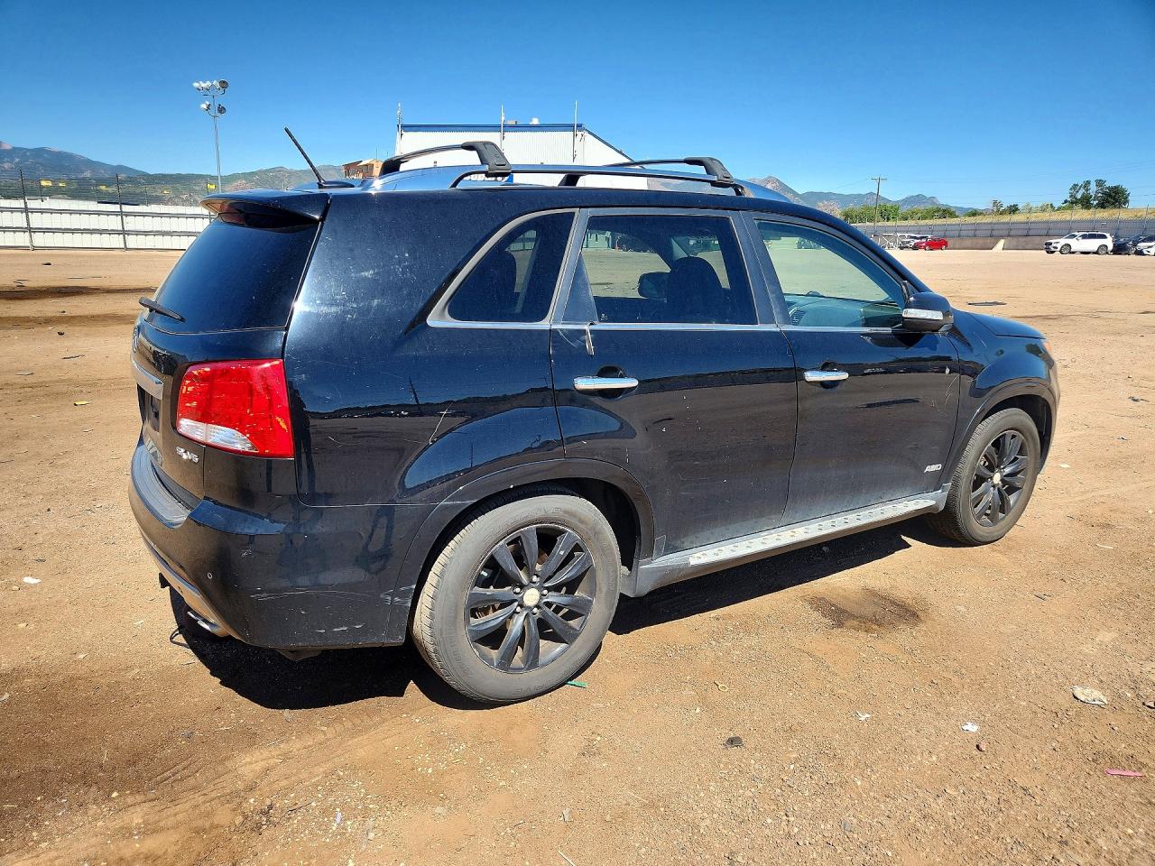 2012 Kia Sorento Sx Black vin: 5XYKWDA23CG308986
