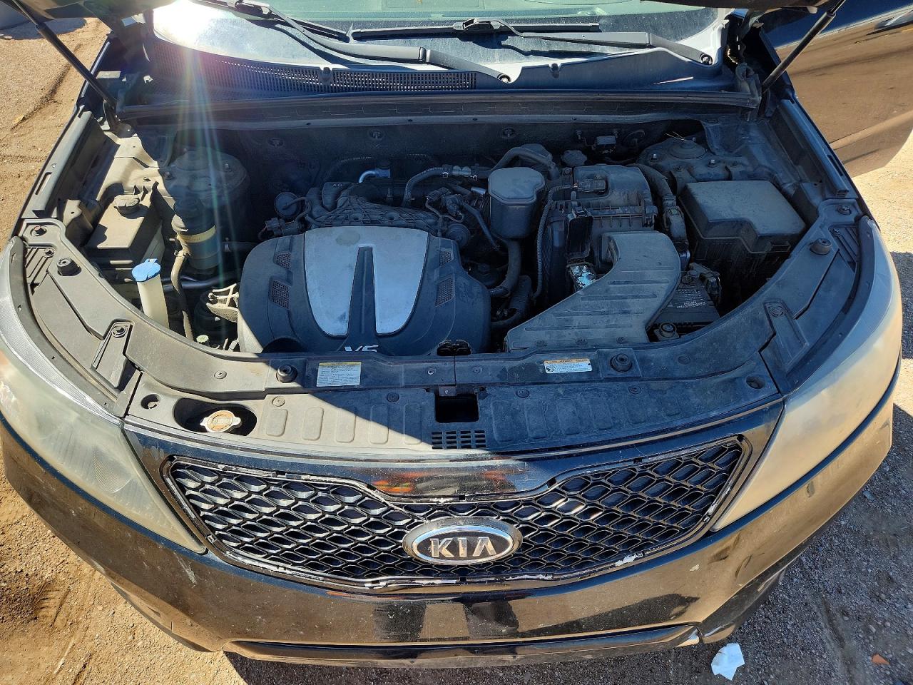 2012 Kia Sorento Sx Black vin: 5XYKWDA23CG308986