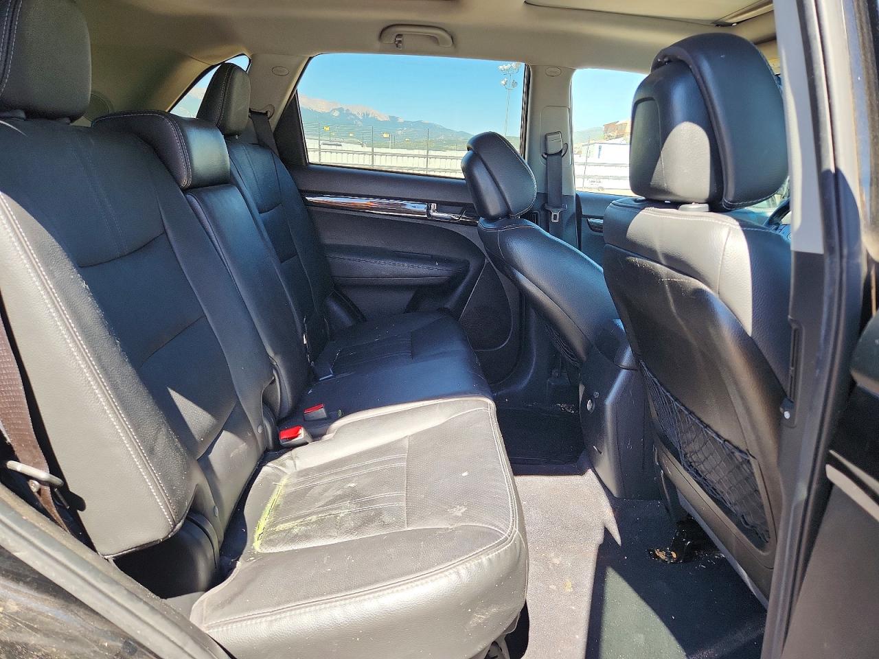 2012 Kia Sorento Sx Black vin: 5XYKWDA23CG308986