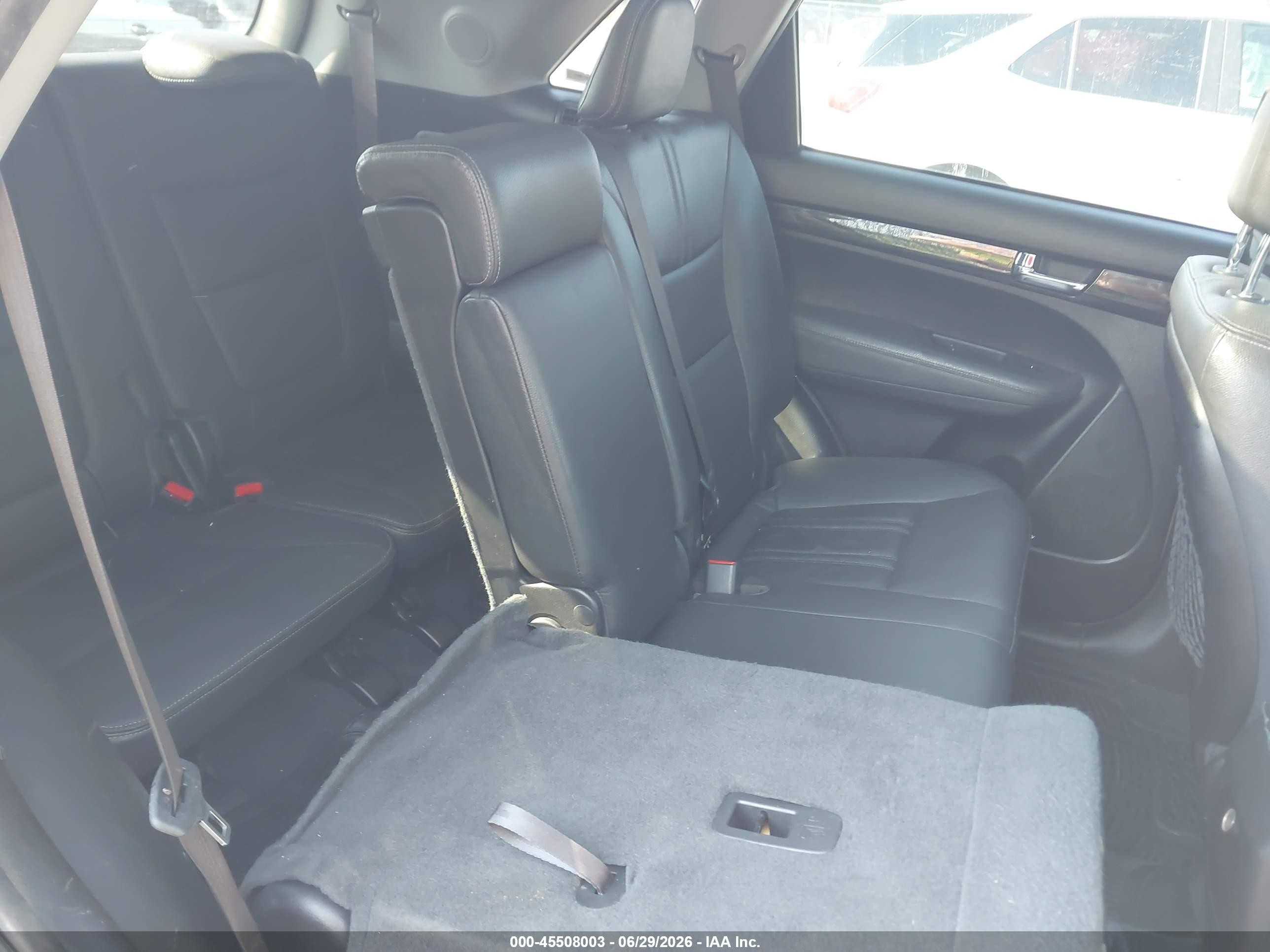 2013 Kia Sorento Sx V6 Silver vin: 5XYKWDA23DG374469
