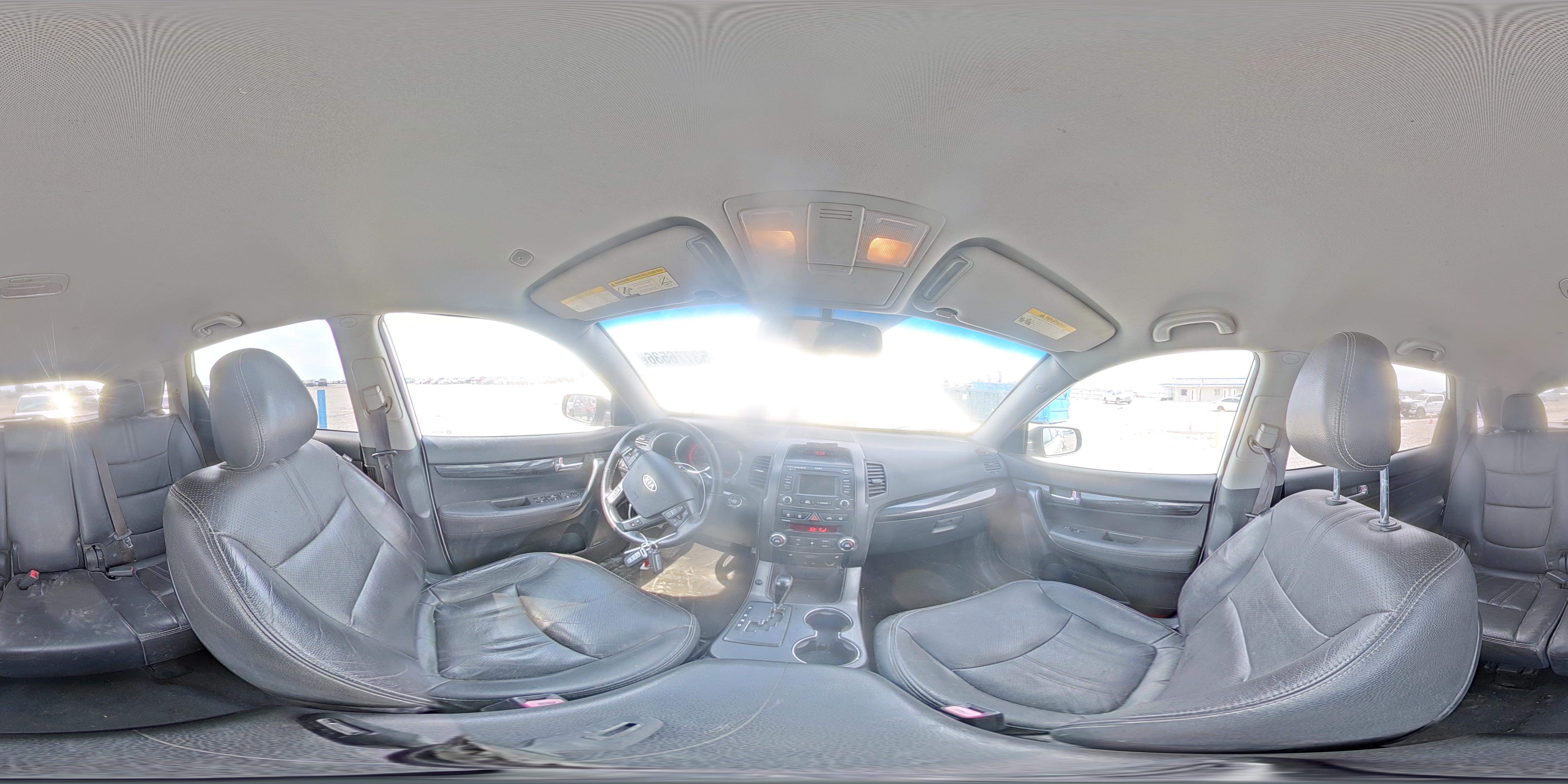 2013 Kia Sorento Sx White vin: 5XYKWDA23DG389263