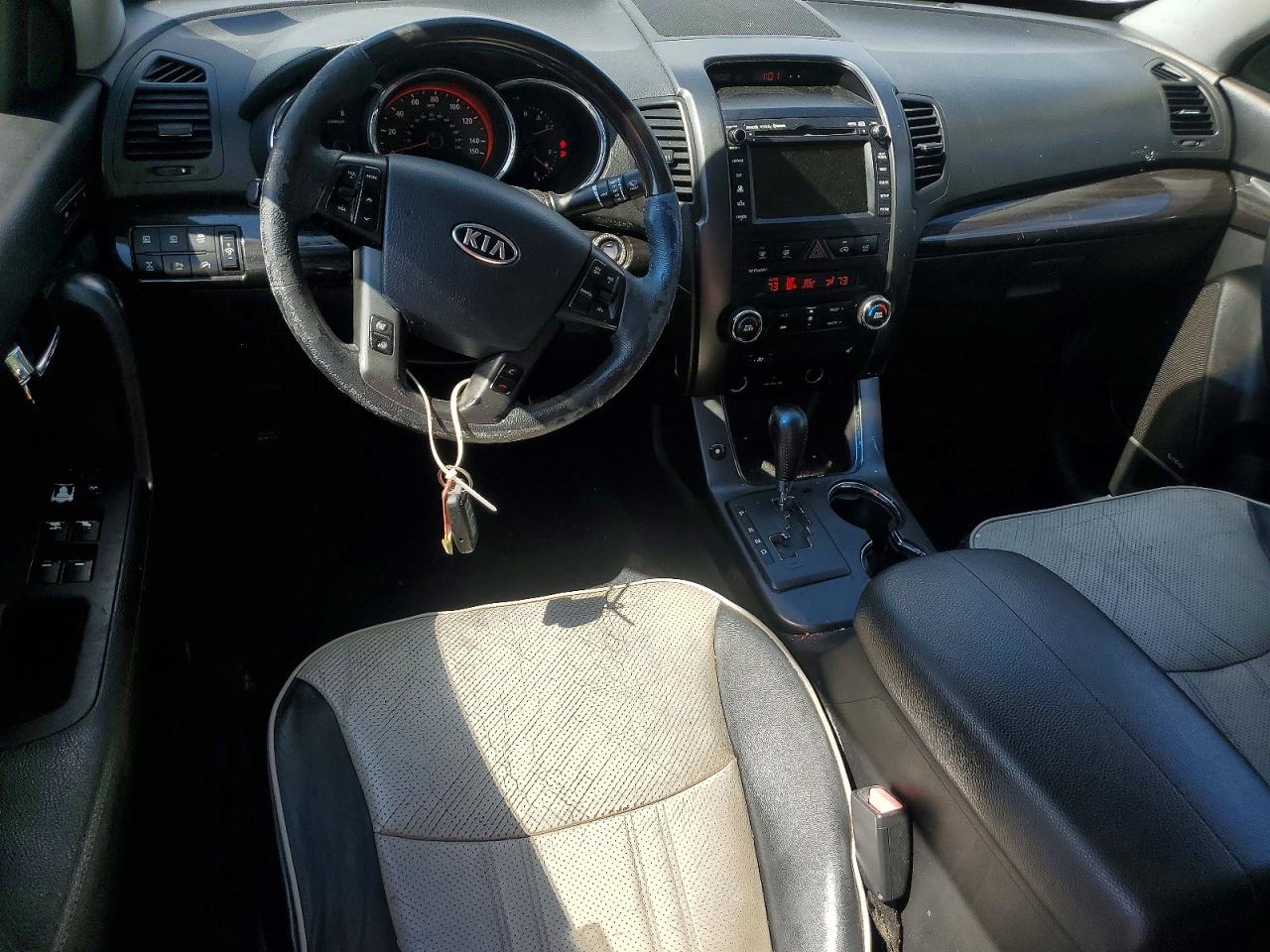 2012 Kia Sorento Sx White vin: 5XYKWDA24CG237913