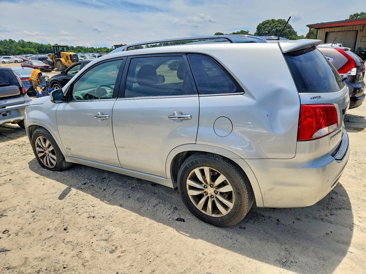 2012 Kia Sorento Sx Серебряный vin: 5XYKWDA24CG267249