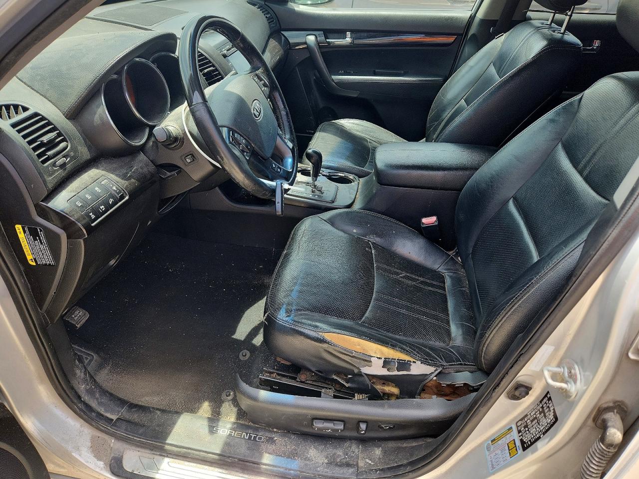 2012 Kia Sorento Sx Серебряный vin: 5XYKWDA24CG267249