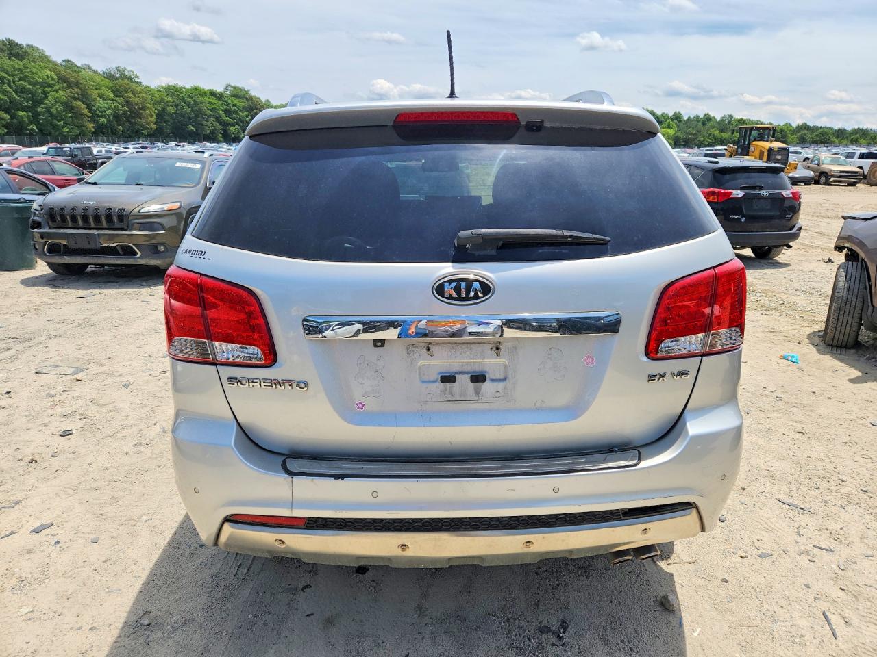 2012 Kia Sorento Sx Серебряный vin: 5XYKWDA24CG267249