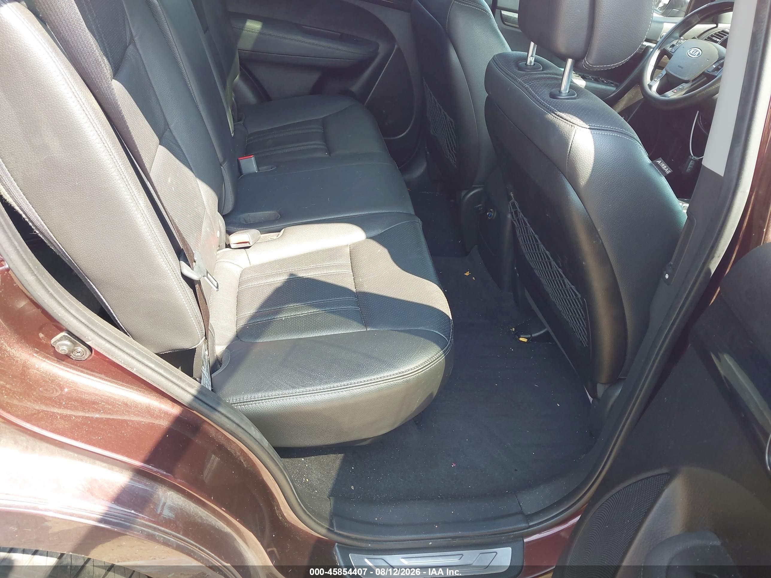 2013 Kia Sorento Sx V6 Brown vin: 5XYKWDA25DG318596
