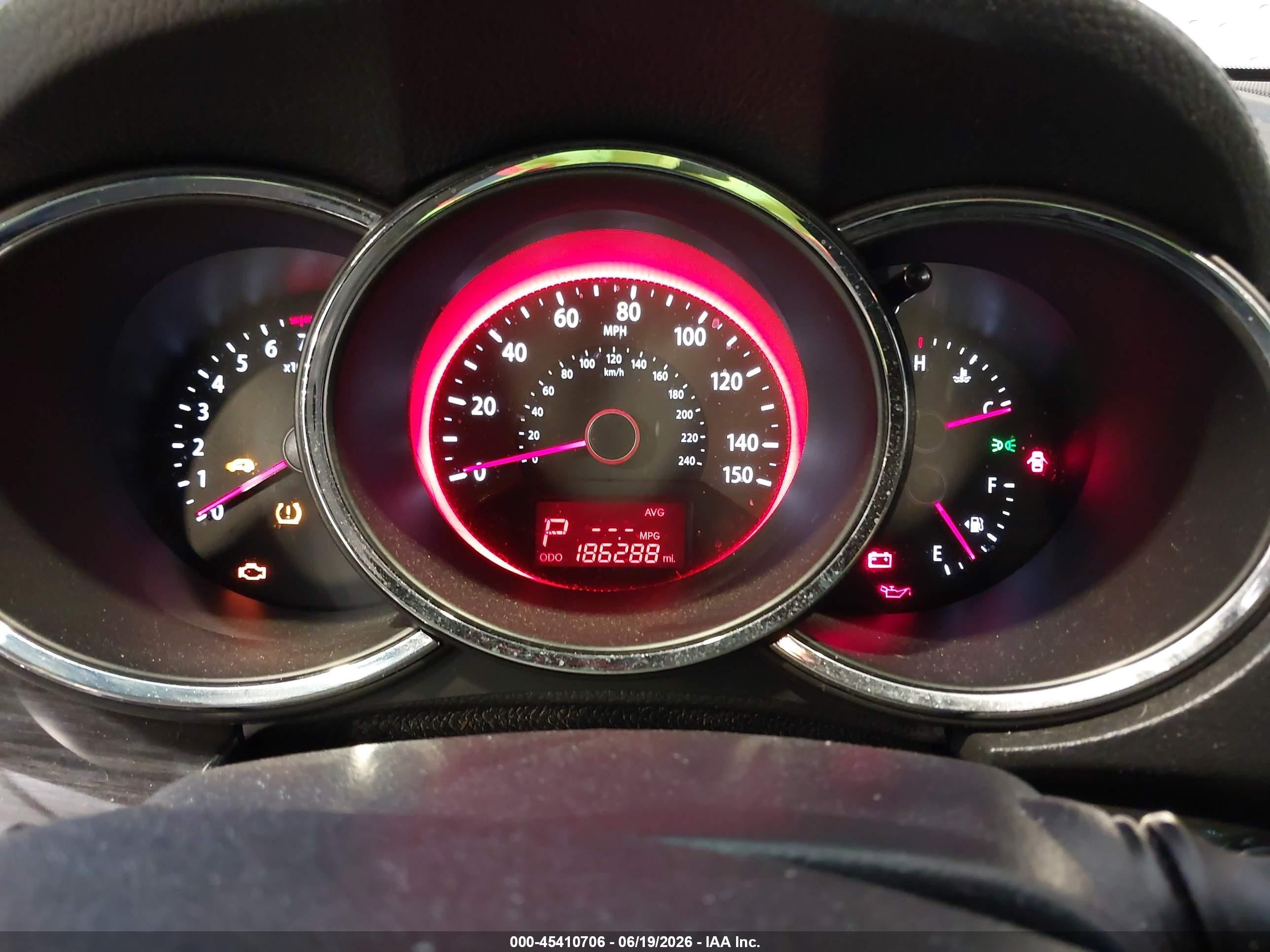 2013 Kia Sorento Sx V6 Темно-бордовый vin: 5XYKWDA25DG319943