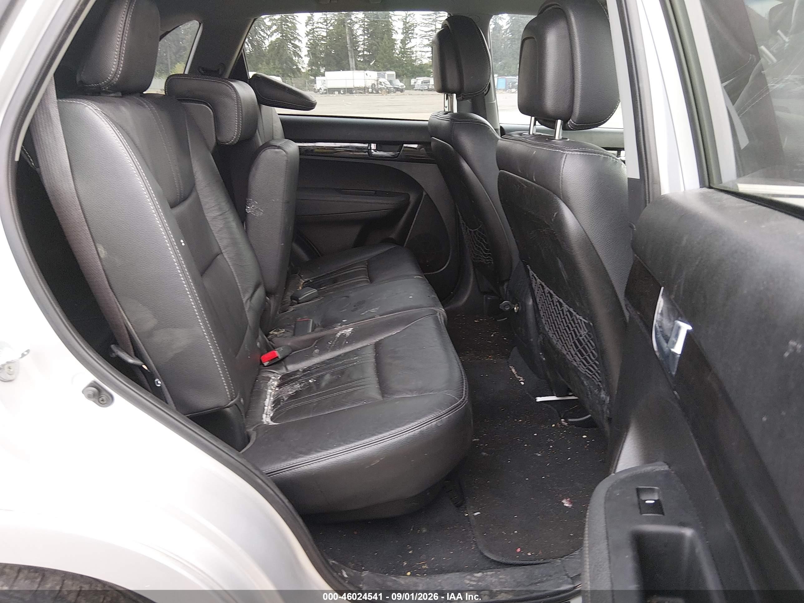 2013 Kia Sorento Sx V6 Silver vin: 5XYKWDA25DG399891