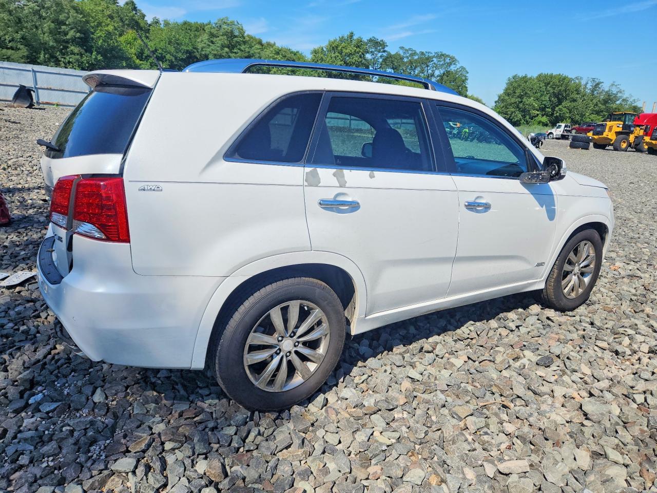 2013 Kia Sorento Sx Белый vin: 5XYKWDA27DG396653