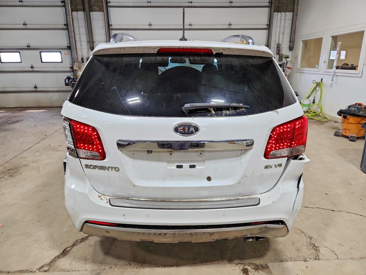 2013 Kia Sorento Sx White vin: 5XYKWDA28DG332959