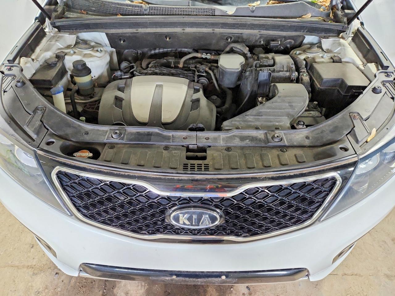2013 Kia Sorento Sx White vin: 5XYKWDA28DG332959