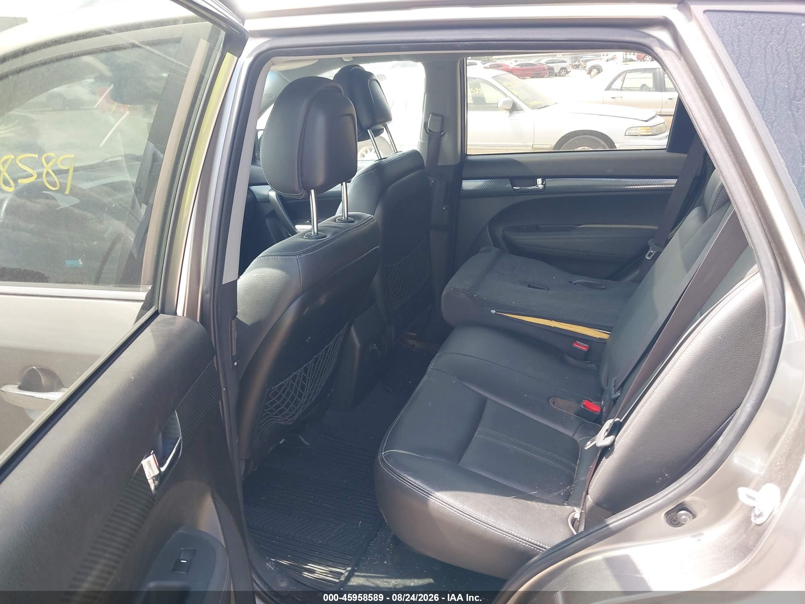 2011 Kia Sorento Sx V6 Gray vin: 5XYKWDA29BG176444