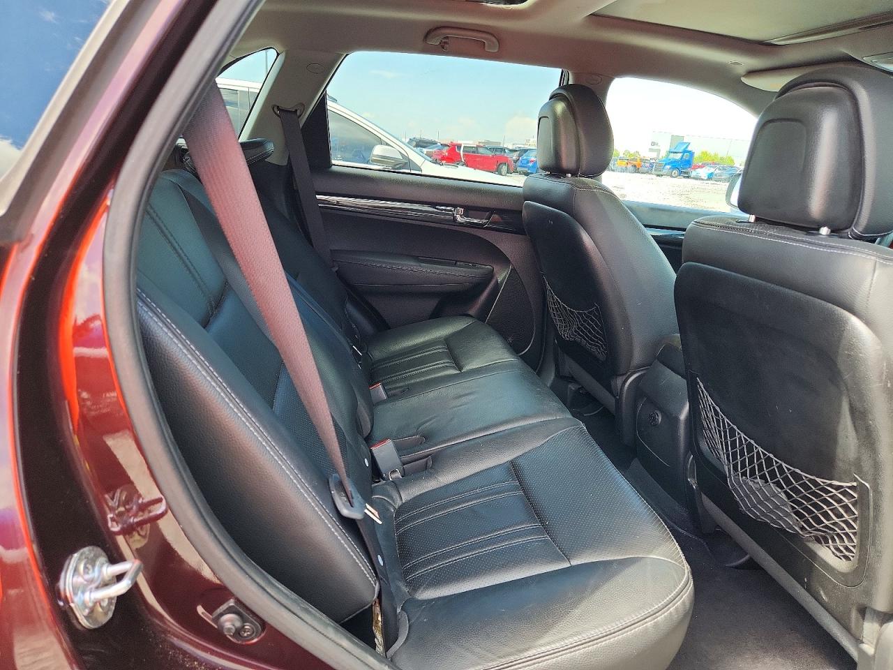 2012 Kia Sorento Sx Burgundy vin: 5XYKWDA29CG285827
