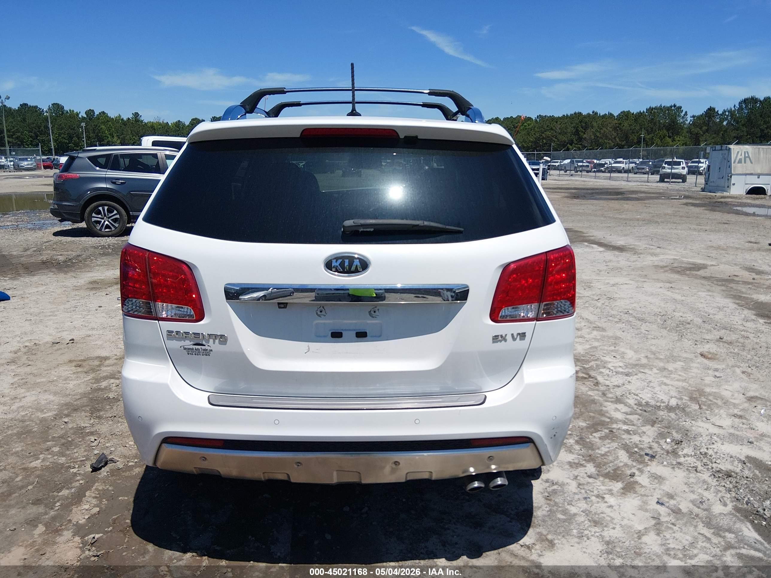2013 Kia Sorento Sx V6 Белый vin: 5XYKWDA29DG320111