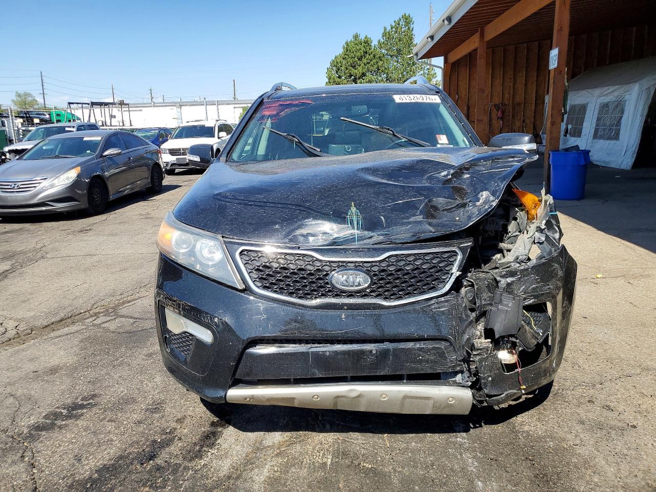 2013 Kia Sorento Sx Black vin: 5XYKWDA29DG365825