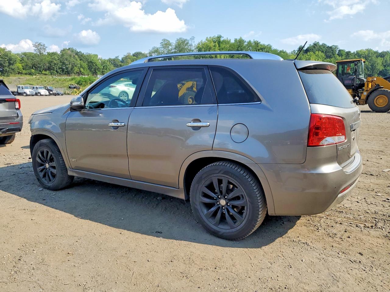 2012 Kia Sorento Sx Gray vin: 5XYKWDA2XCG231128