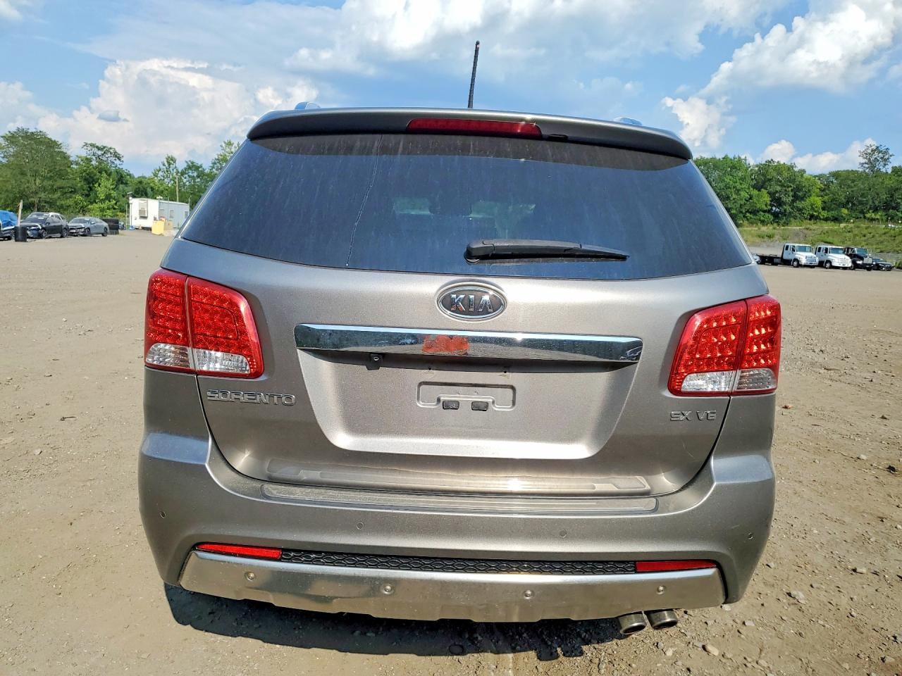 2012 Kia Sorento Sx Gray vin: 5XYKWDA2XCG231128