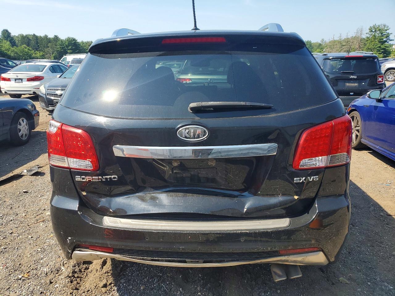 2012 Kia Sorento Sx Black vin: 5XYKWDA2XCG242212