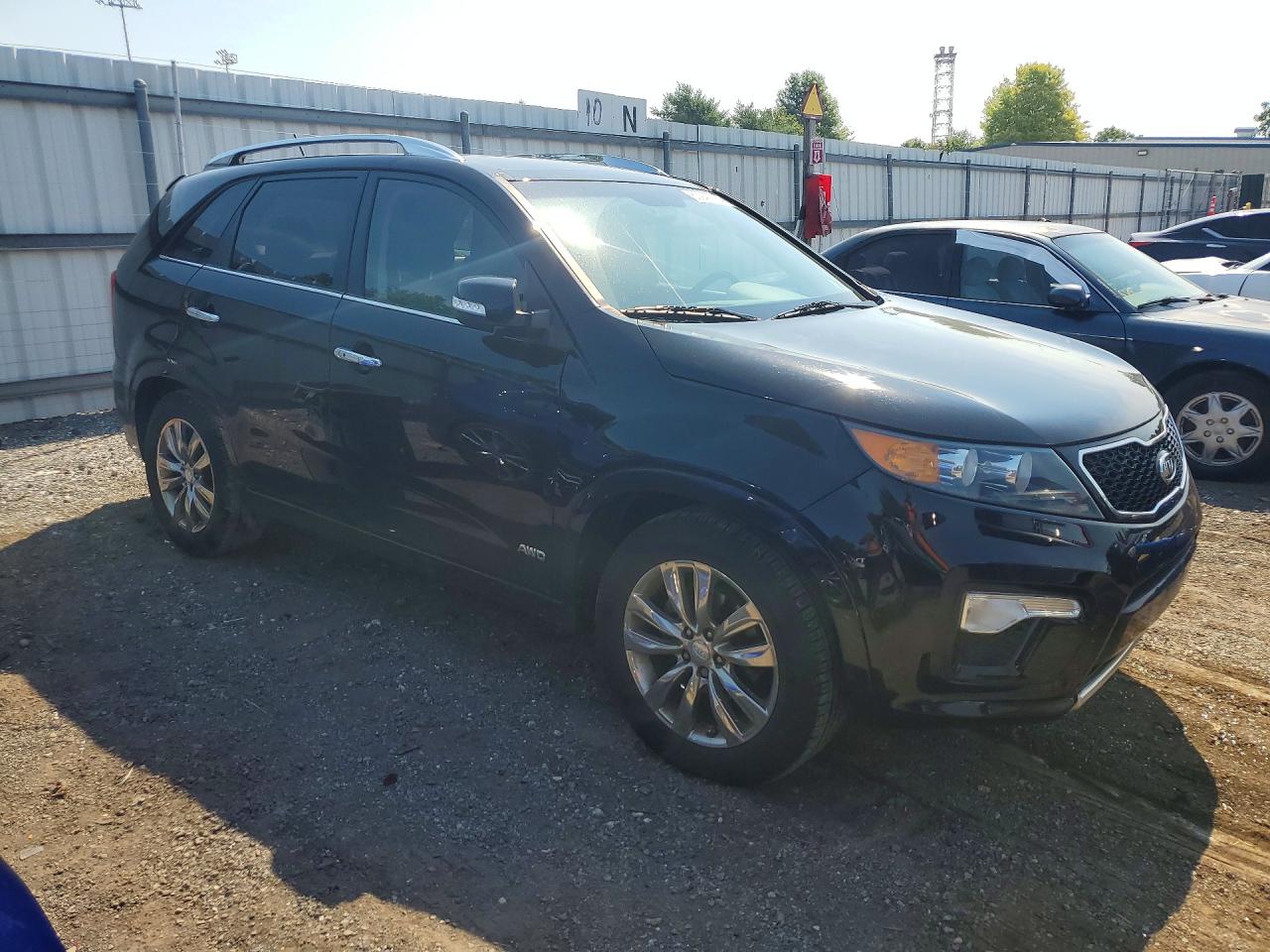 2012 Kia Sorento Sx Black vin: 5XYKWDA2XCG242212