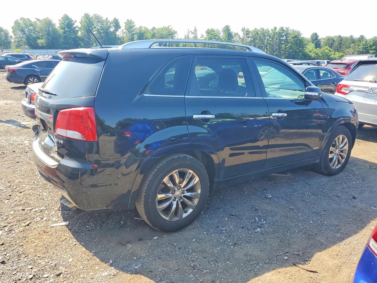 2012 Kia Sorento Sx Black vin: 5XYKWDA2XCG242212