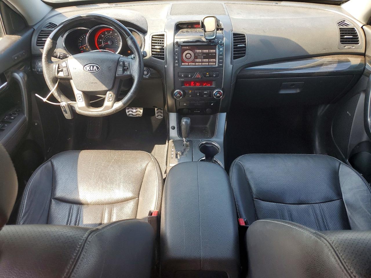 2012 Kia Sorento Sx Black vin: 5XYKWDA2XCG242212