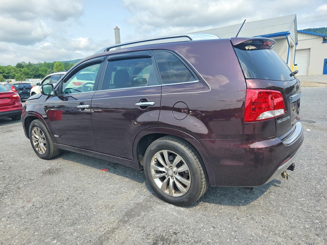 2012 Kia Sorento Sx Maroon vin: 5XYKWDA2XCG284900
