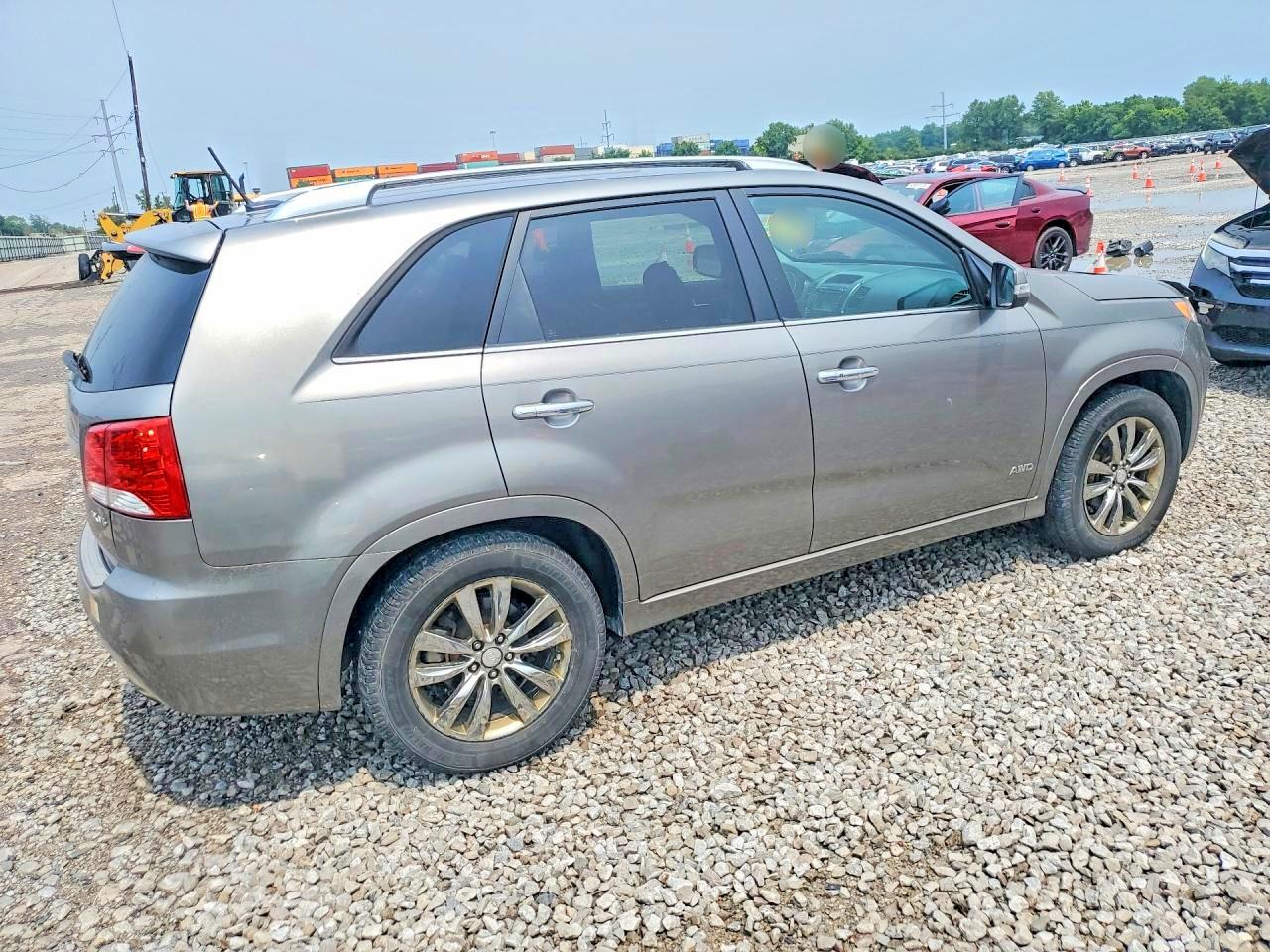 2012 Kia Sorento Sx Gray vin: 5XYKWDA2XCG302439