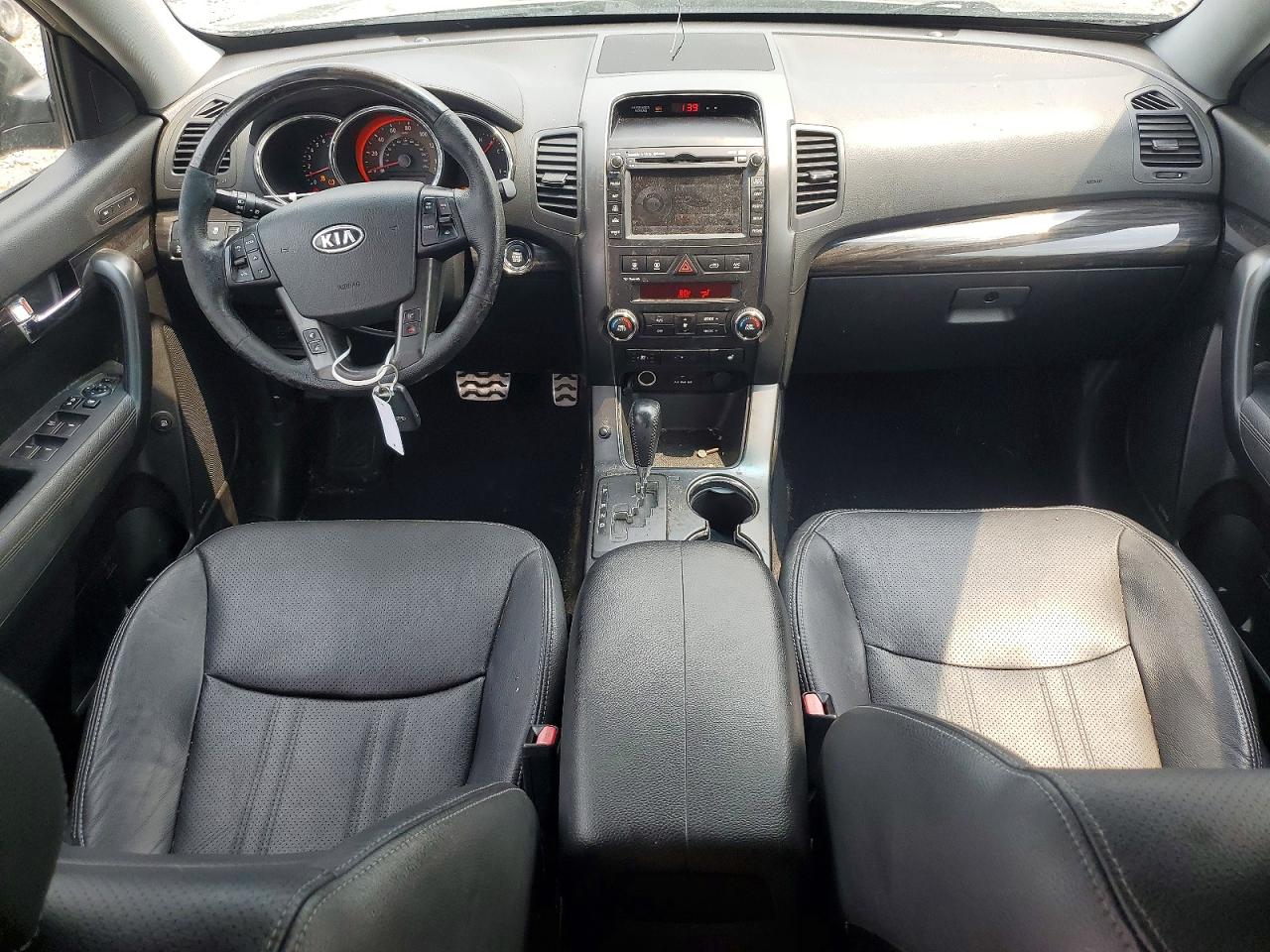 2012 Kia Sorento Sx Gray vin: 5XYKWDA2XCG302439