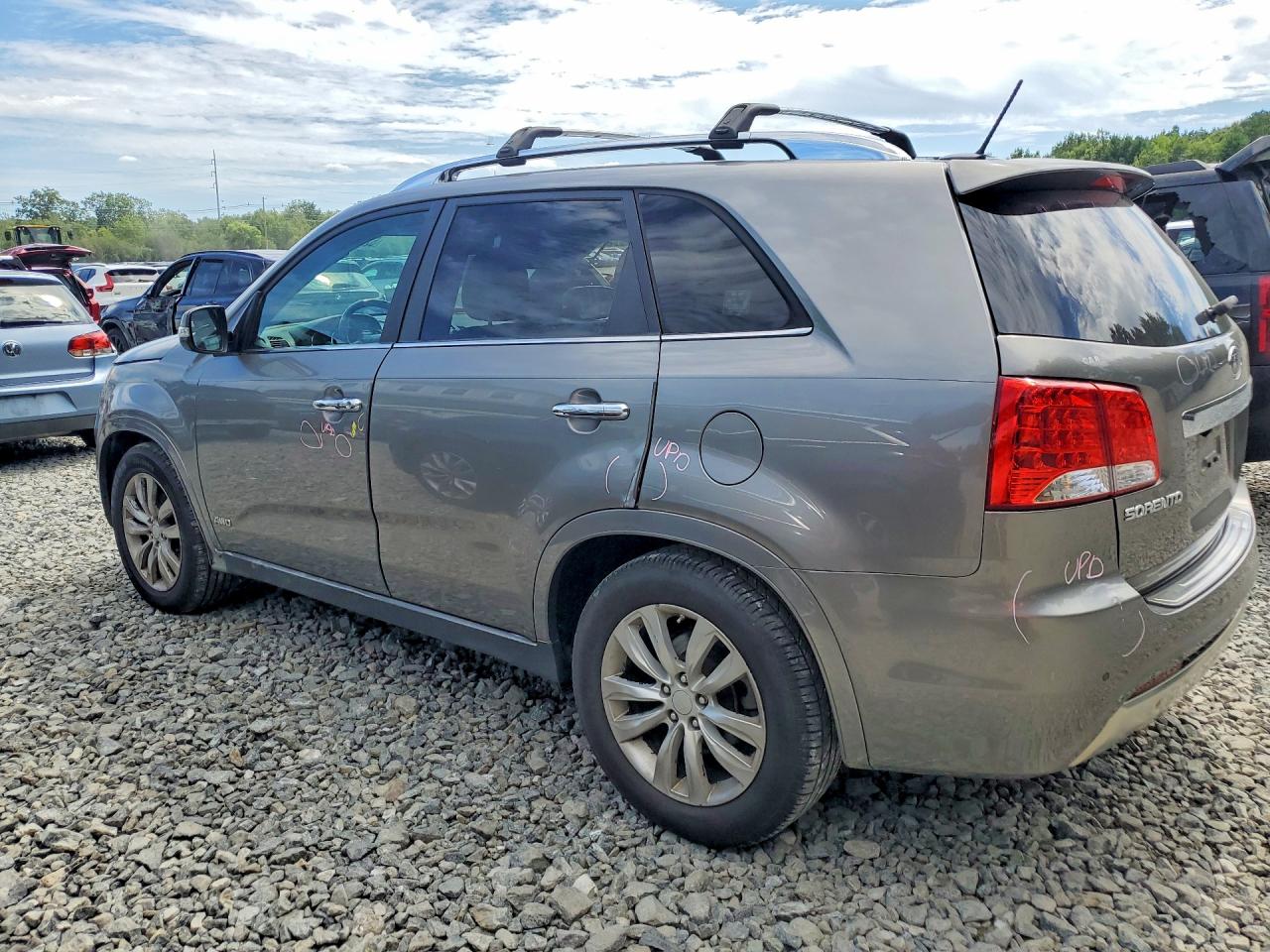 2013 Kia Sorento Sx Gray vin: 5XYKWDA2XDG405569