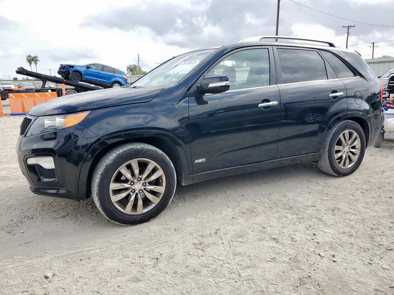 2013 Kia Sorento Black vin: 5XYKWDA2XDG415891