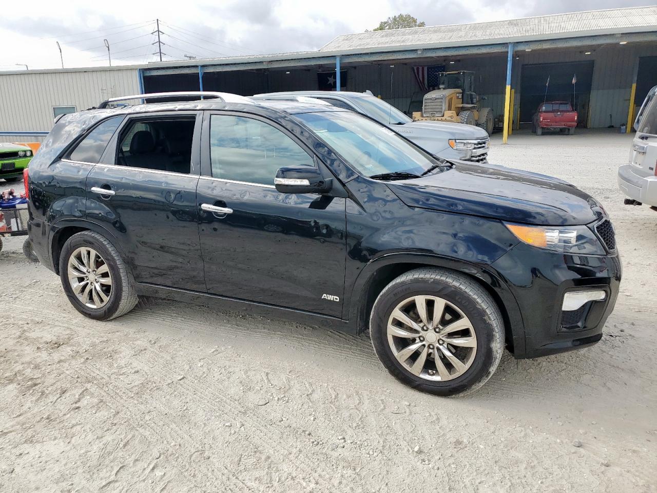 2013 Kia Sorento Black vin: 5XYKWDA2XDG415891