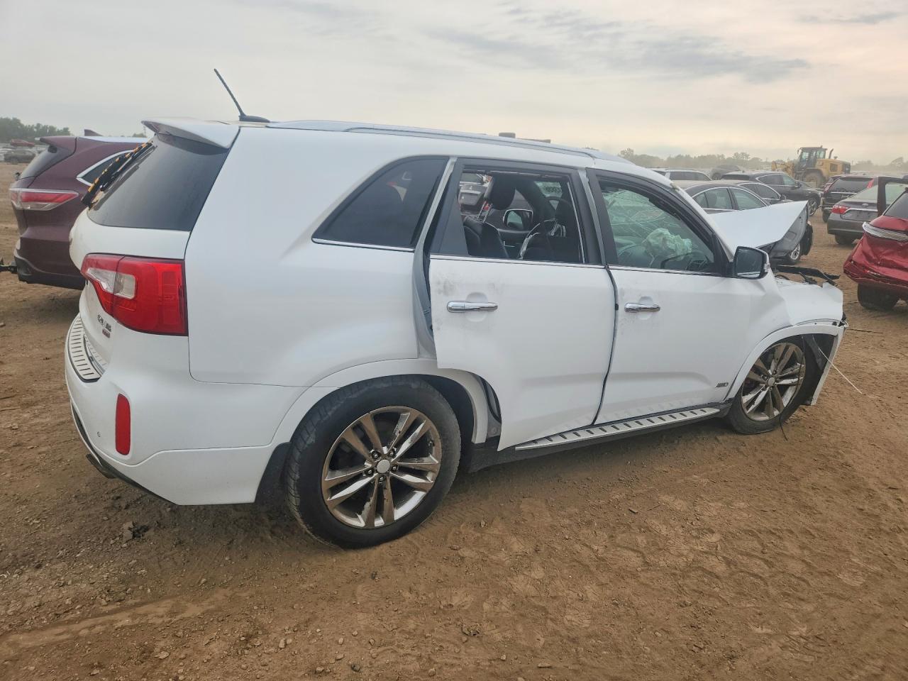 2014 Kia Sorento Sx Limited Белый vin: 5XYKWDA70EG437542