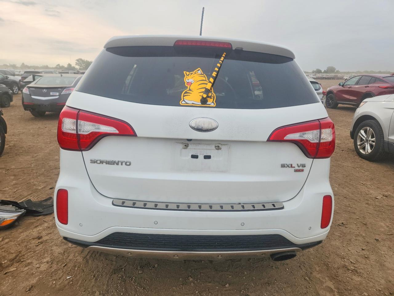 2014 Kia Sorento Sx Limited Белый vin: 5XYKWDA70EG437542