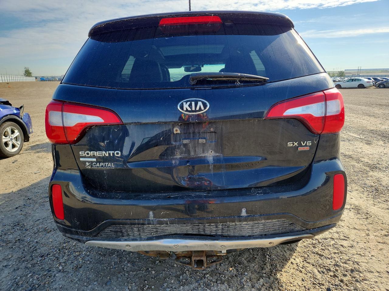 2014 Kia Sorento Sx Черный vin: 5XYKWDA70EG492007