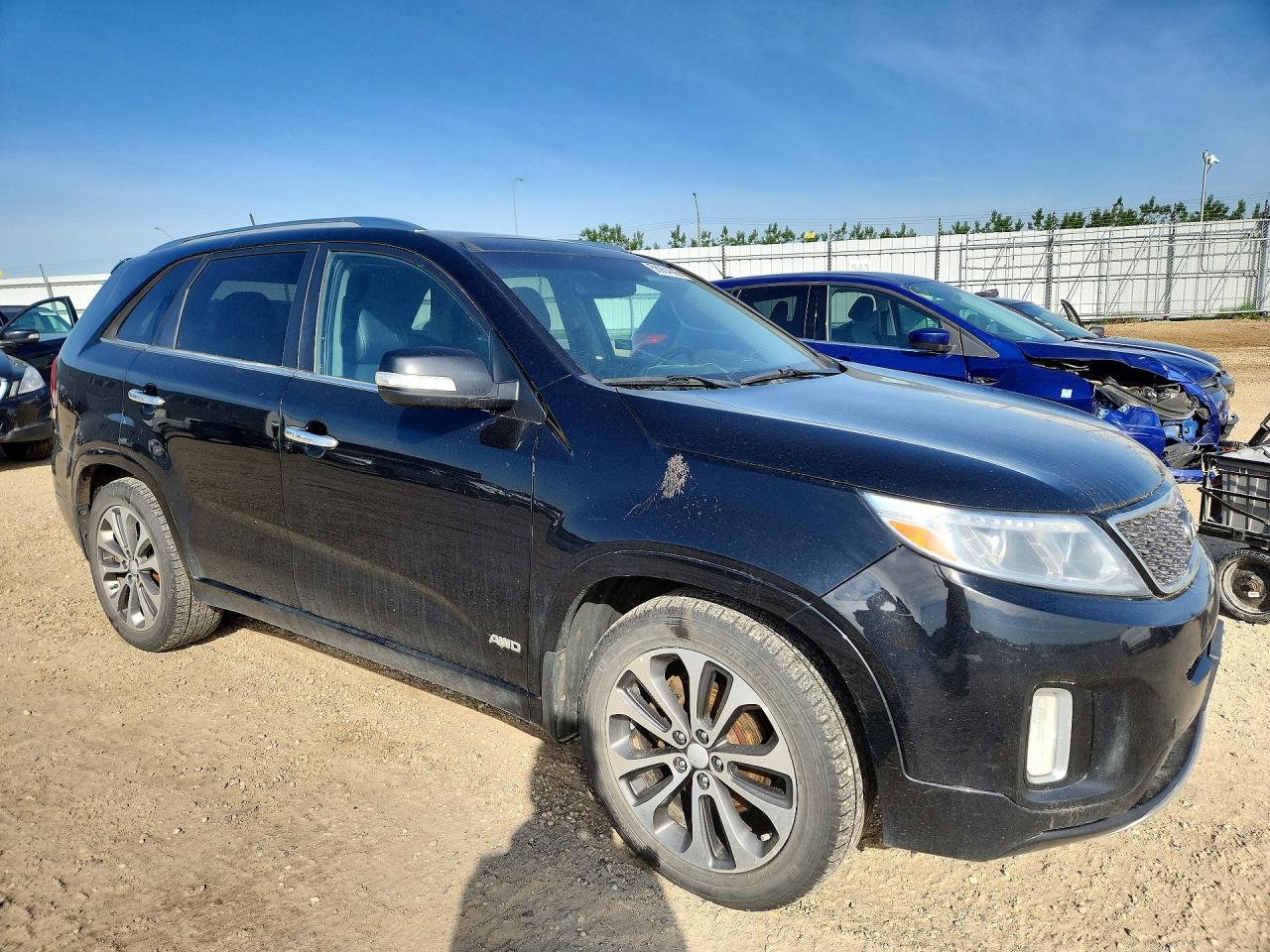 2014 Kia Sorento Sx Черный vin: 5XYKWDA70EG492007