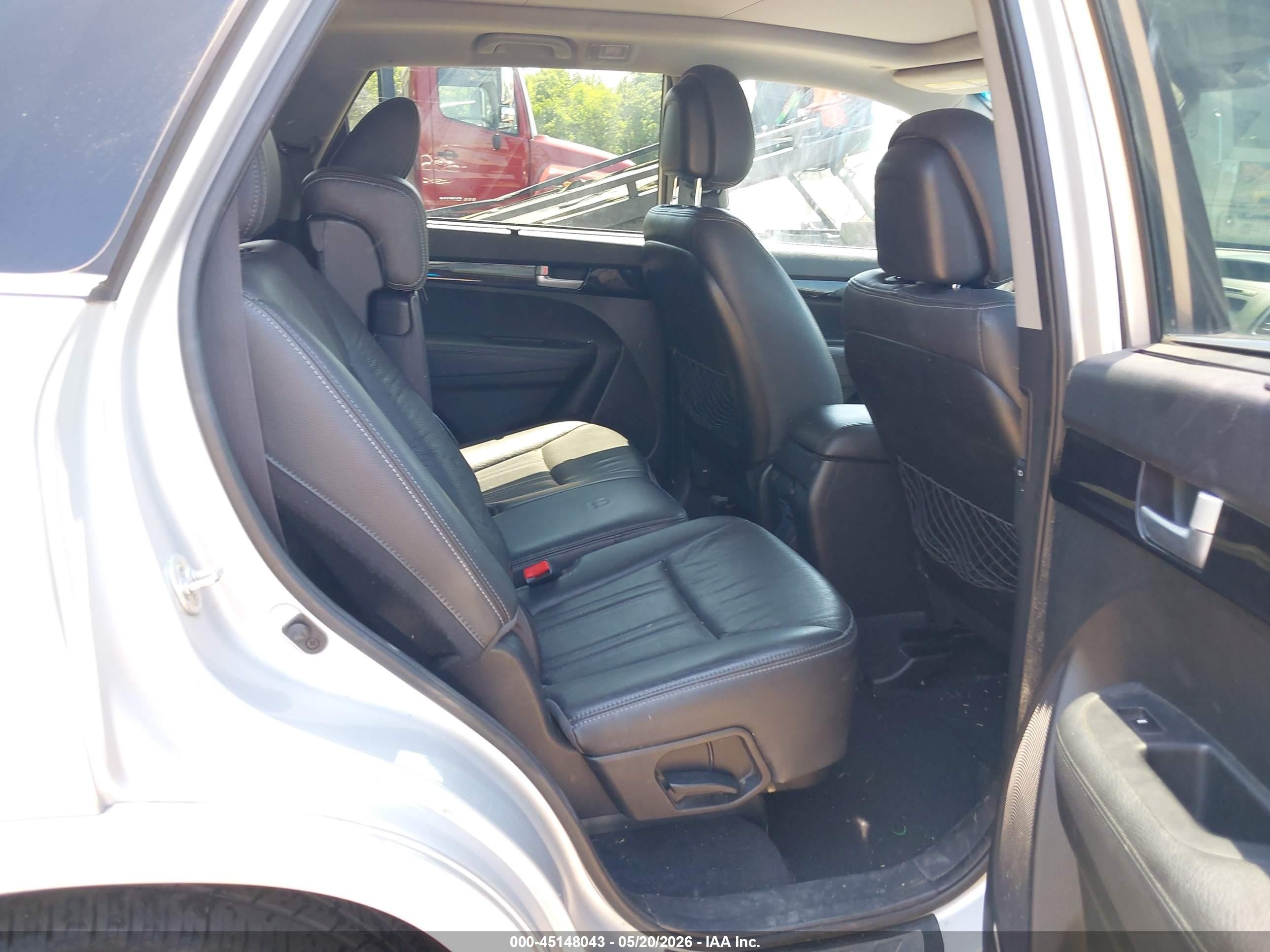 2015 Kia Sorento Sx V6 Silver vin: 5XYKWDA70FG627133
