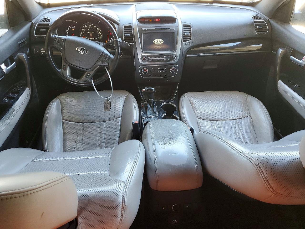 2015 Kia Sorento Sx Limited White vin: 5XYKWDA70FG652582