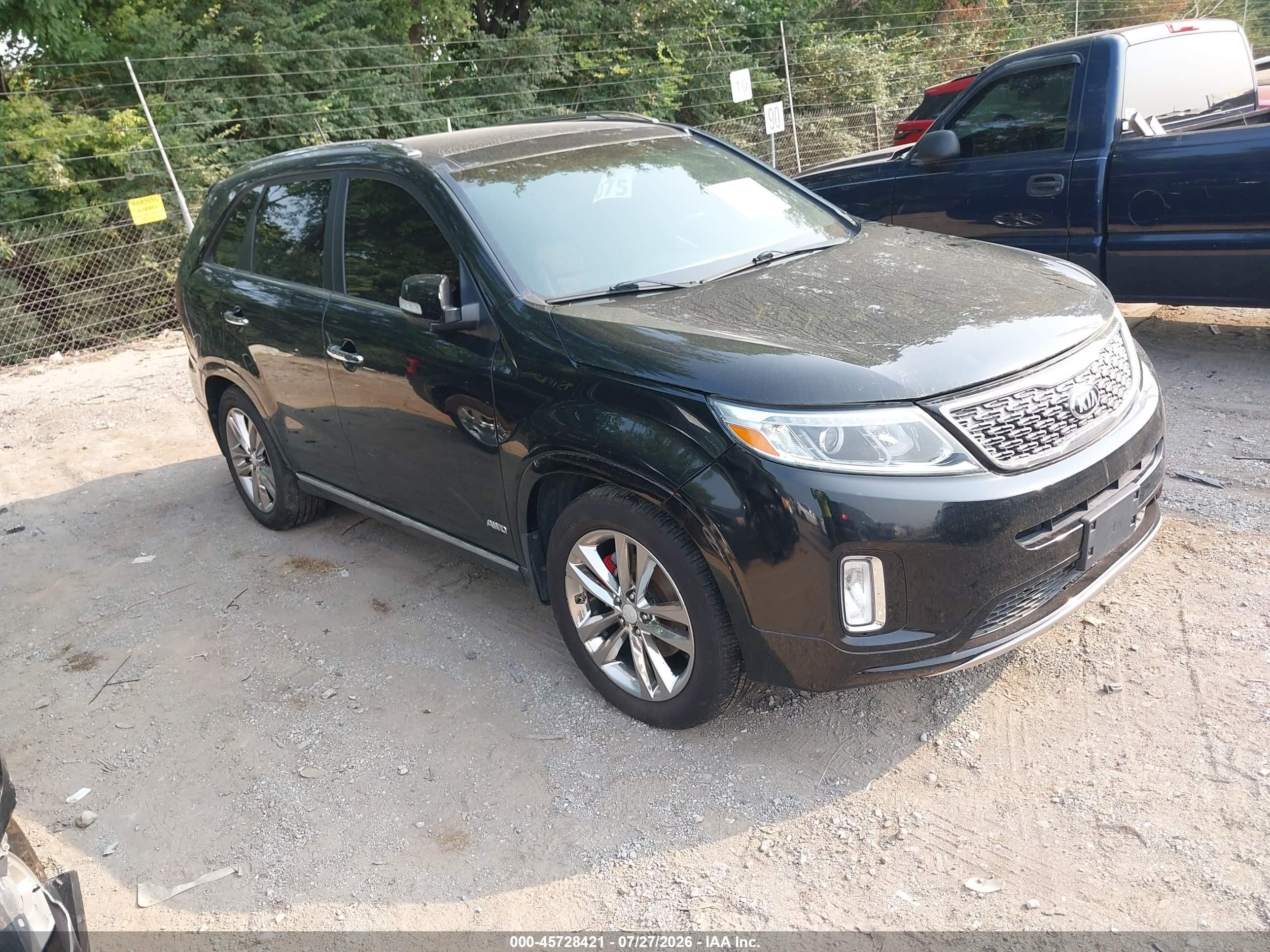 2015 Kia Sorento Limited V6 Brown vin: 5XYKWDA70FG652842