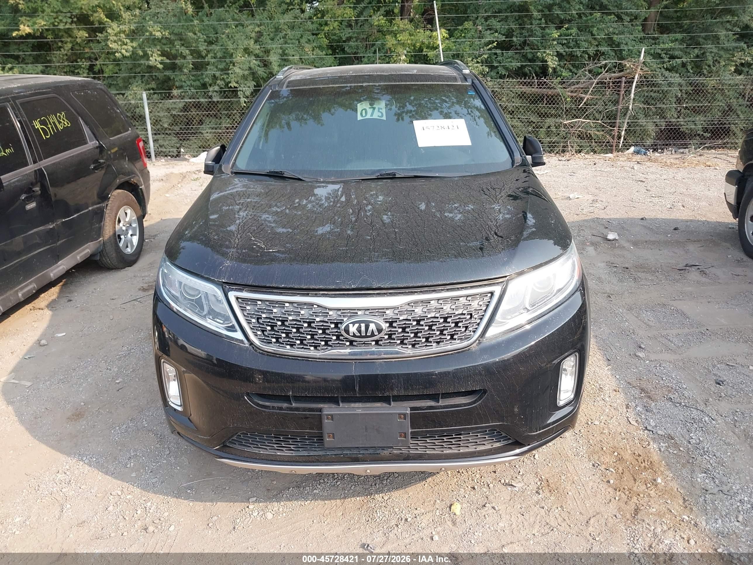 2015 Kia Sorento Limited V6 Коричневый vin: 5XYKWDA70FG652842