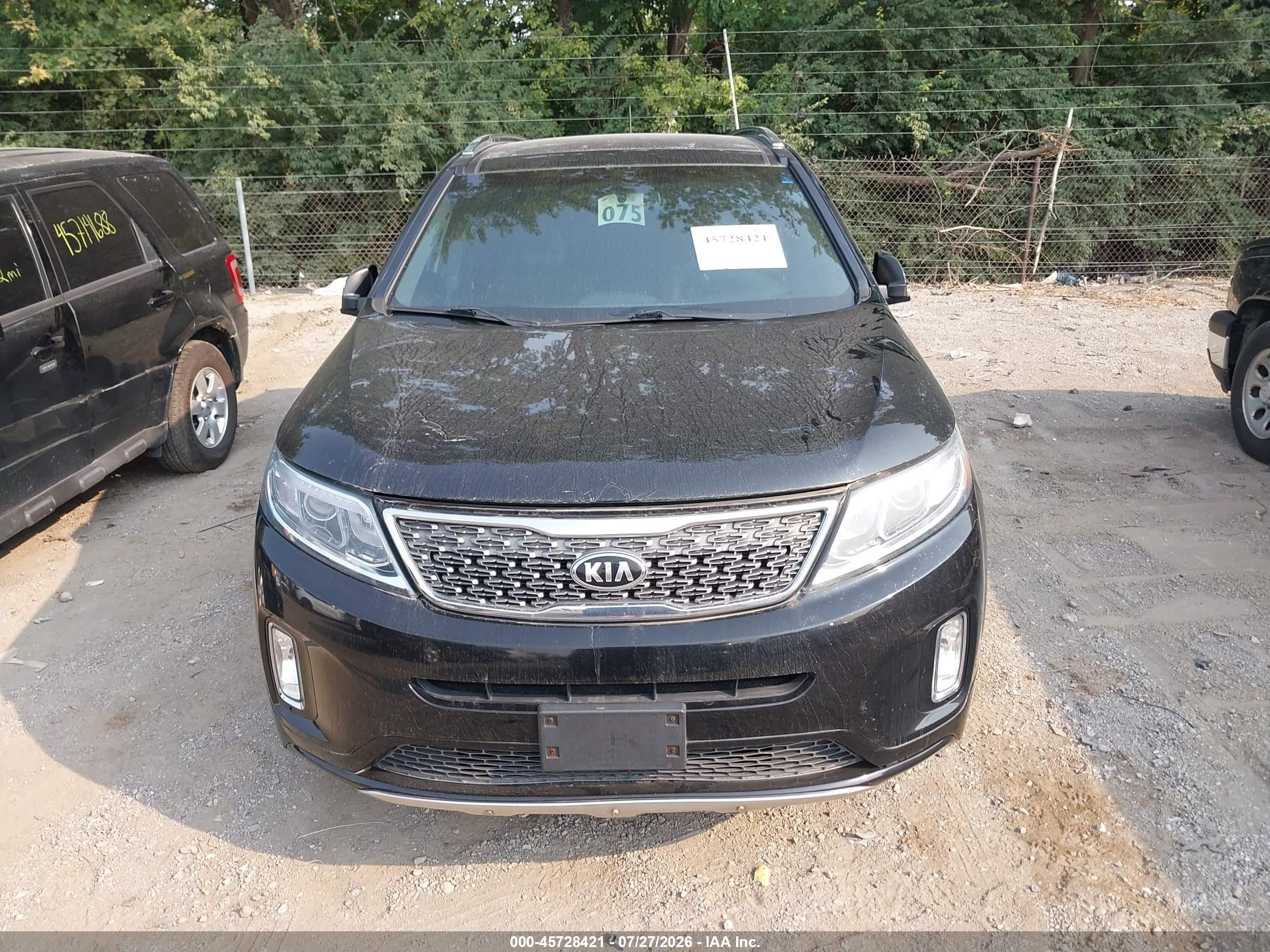 2015 Kia Sorento Limited V6 Коричневый vin: 5XYKWDA70FG652842