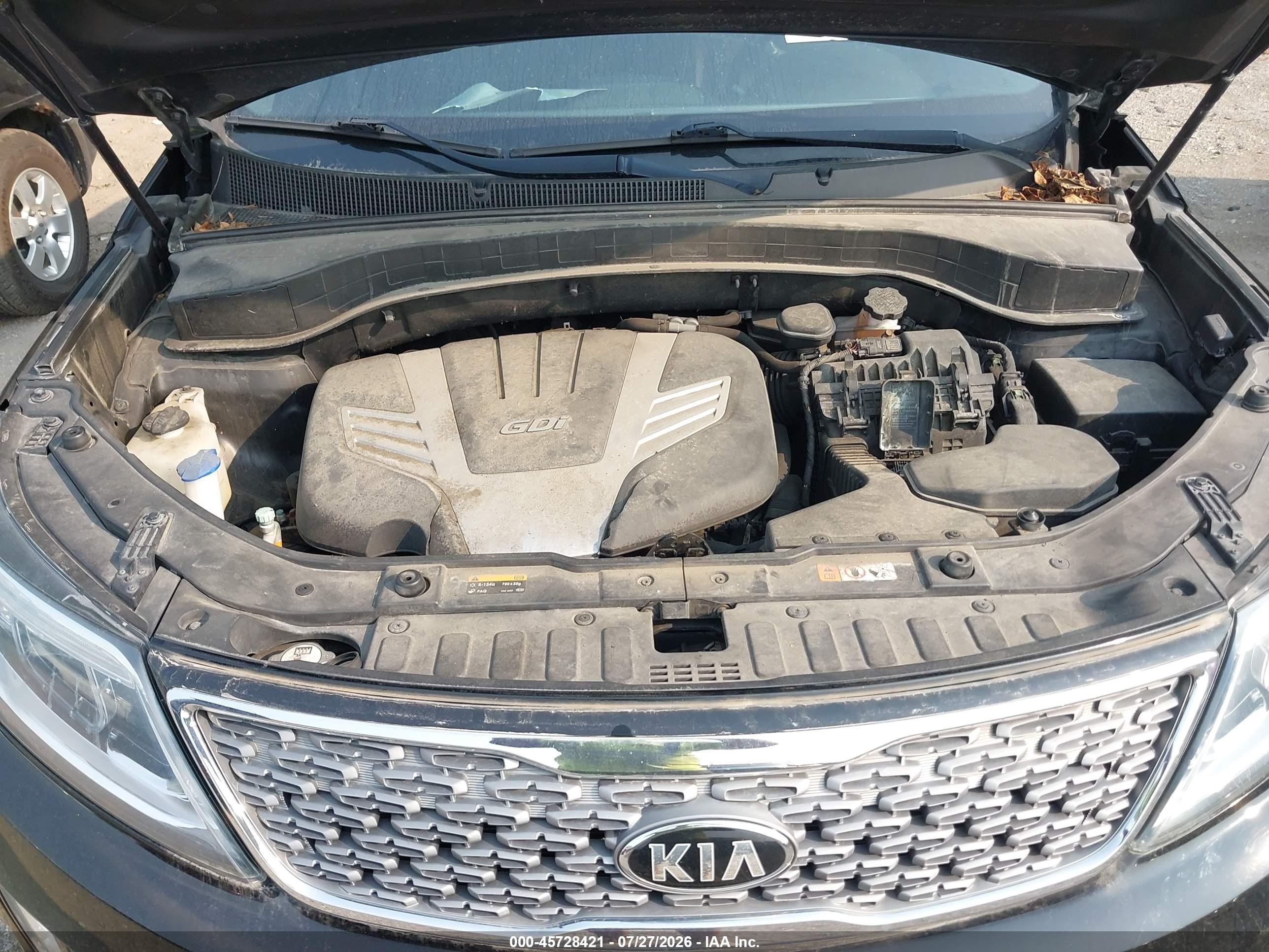 2015 Kia Sorento Limited V6 Коричневый vin: 5XYKWDA70FG652842