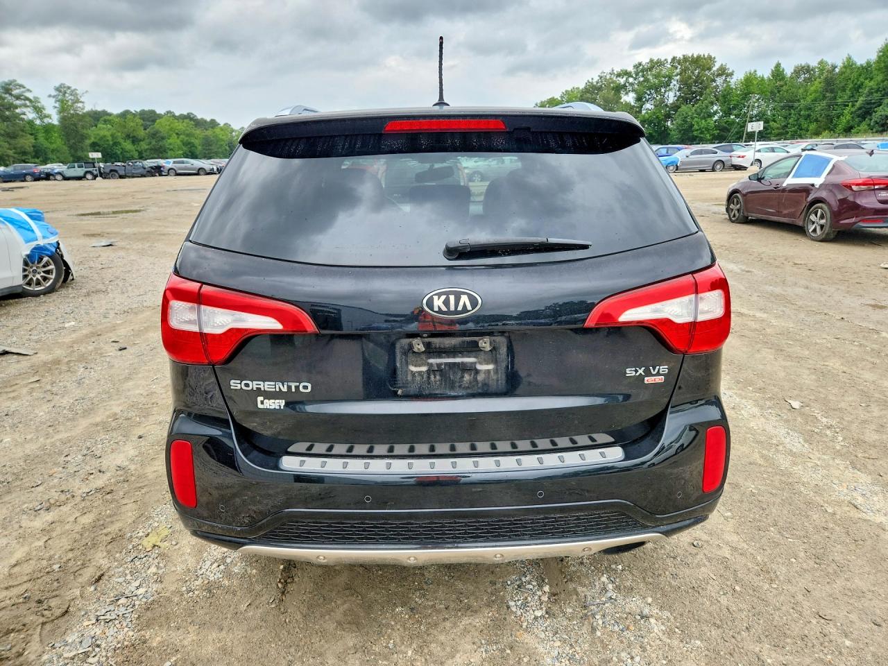 2014 Kia Sorento Sx Black vin: 5XYKWDA71EG496308
