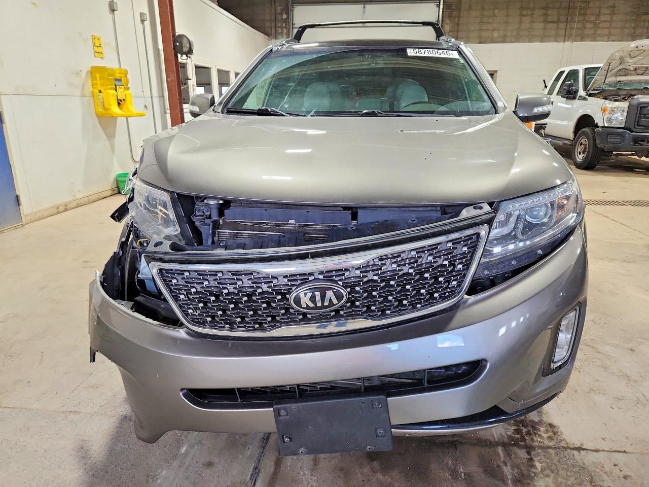 2014 Kia Sorento Sx Limited Gray vin: 5XYKWDA71EG549217